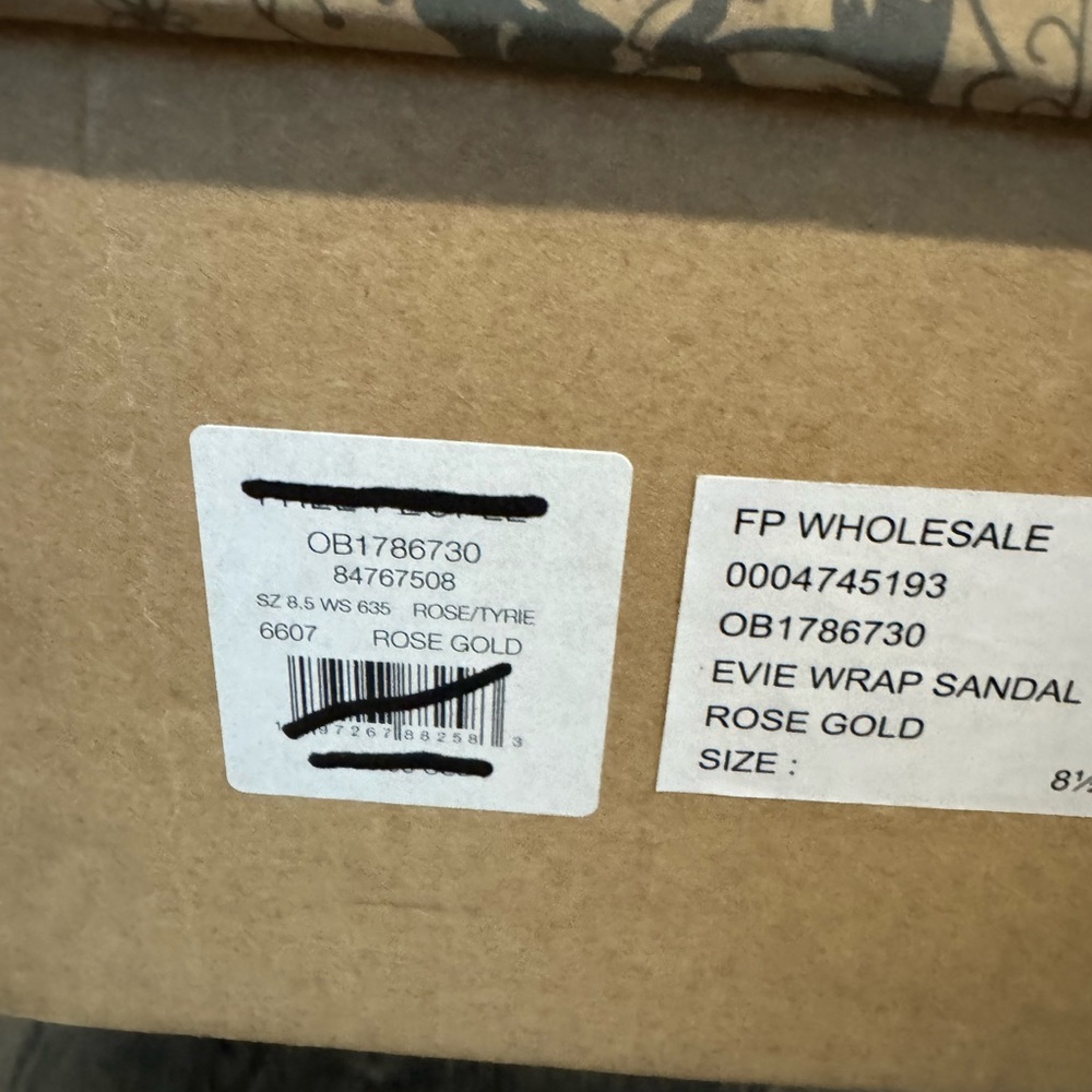 Free People Evie Wrap Sandals NWT (In Box) - Picture 6 of 6